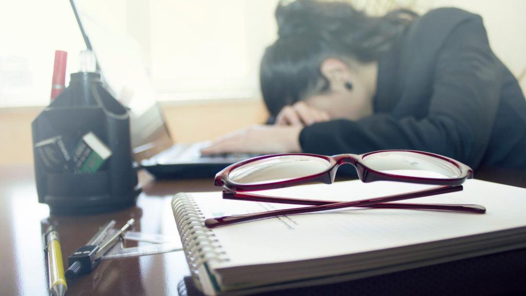 Business Owner tired