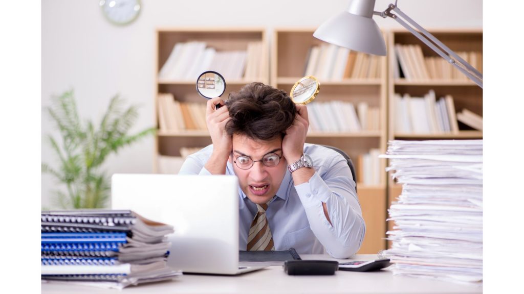 Angry person - too many tasks